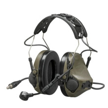 Наушники активные 3M MT14H418A-86 GN PELTOR ComTac VIII, зеленые, 4-контакт (NATO)