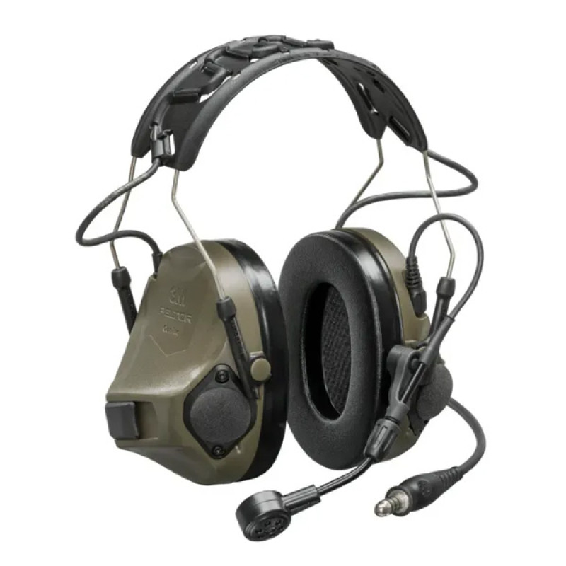 Наушники активные 3M MT14H418A-02 GN PELTOR ComTac VIII (без аудиовыхода и микрофона), зеленые