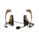 Тактические активные наушники военные 3M PELTOR ComTac VI, NIB Headset, NATO wired, Green (MT20H682FB-86N), вертикальные с 1 аудиовыходом J11 (NATO)