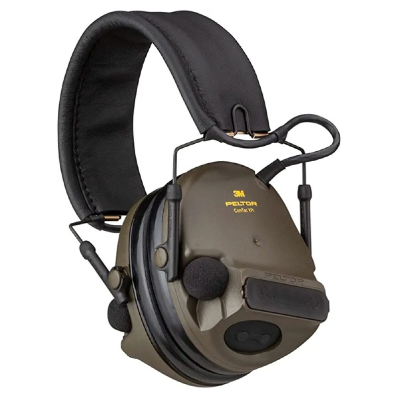Тактические военные наушники активные 3M MT20H682FB-02 SV PELTOR COMTAC XPI (без аудиовыхода и микрофона)