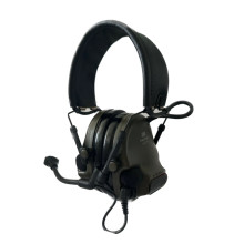 Тактические наушники активныe 3M PELTOR ComTac XPI Headset, (MT20H682FB-68), вертикальные с 1 аудиовыходом J11 (PELTOR), гибкий микрофон, зеленые