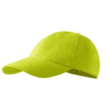  Кепка шестиклинка MALFINI 6P, салатовая lime punch