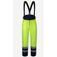 Брюки утепленные сигнальные  WINTER FLASH желтые hi-viz/темно-синие
