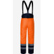 Брюки утепленные сигнальные  WINTER FLASH оранжевые hi-viz/темно-синие