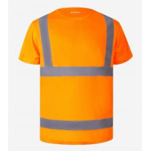Футболка рабочая, сигнальная FLASH PLUS 2.0 оранжевая hi-viz