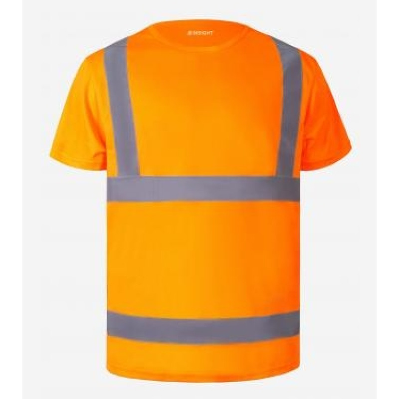 Футболка рабочая, сигнальная FLASH PLUS 2.0 оранжевая hi-viz