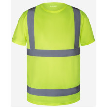Футболка сигнальная, рабочая FLASH PLUS  желтая hi-viz