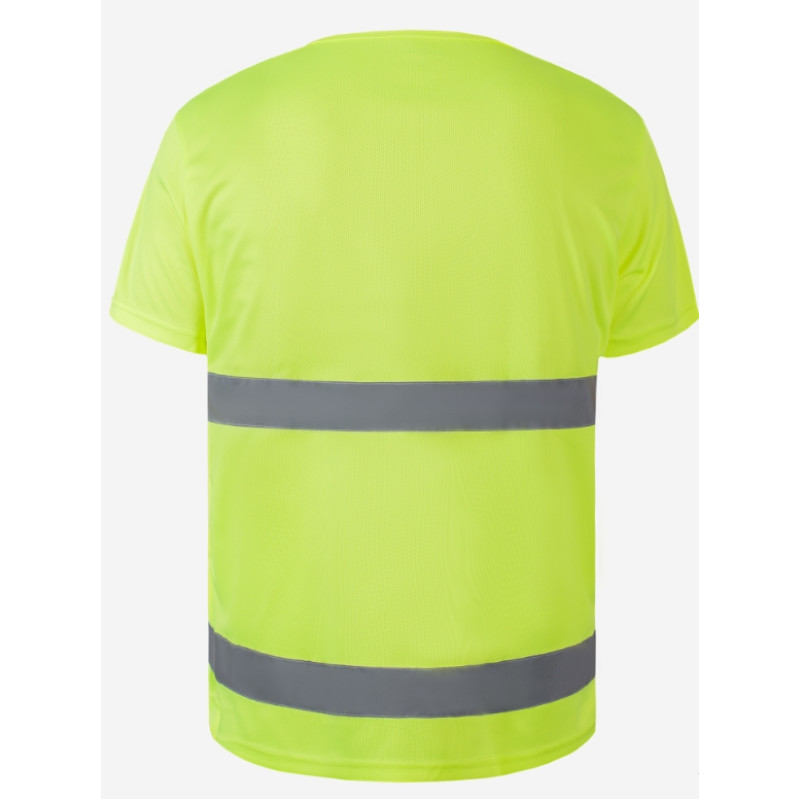 Футболка рабочая, сигнальная  FLASH желтая hi-viz