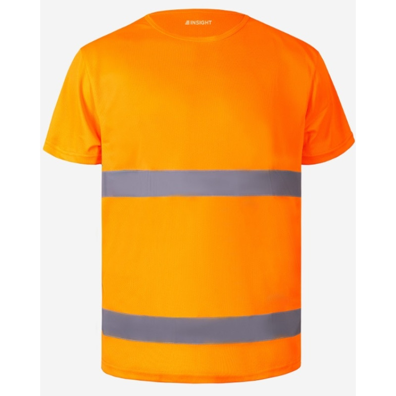 Футболка рабочая, сигнальная  FLASH оранжевая hi-viz