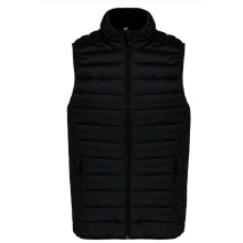 Жилет KA6113 MEN’S LIGHTWEIGHT SLEEVELESS FAKE DOWN JACKET , черный