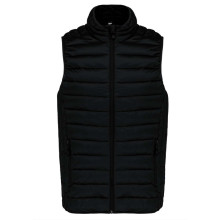 Жилет KA6114 LADIES' LIGHTWEIGHT SLEEVELESS FAKE DOWN JACKET , черный