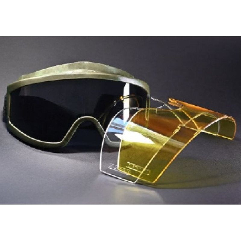 ОЧКИ защитные закрытые SPACER Ultra VISION, панорамные, с непрямой вентиляцией, 3 линзы, KN-покрытие