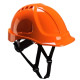 Каска PORTWEST PS54 АБС-пластик, без вентиляции, храповик, оранжевая