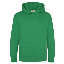 Детское худи AWJH001J KIDS HOODIE, зеленое Kelly Green (KL)