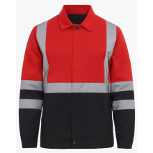 Куртка рабочая, сигнальная  Рефлекс  красно-черная