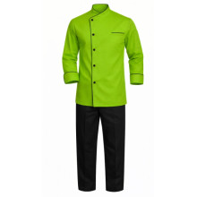 Костюм поварской Lime Green Classic  (пошив на заказ)