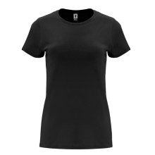 Футболка женская Capri 170 Roly черная