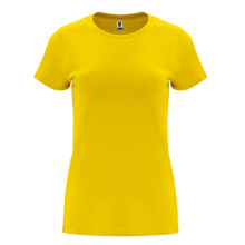 Футболка женская Capri 170 Roly желтая (yellow)