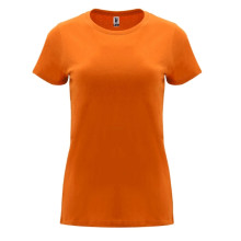 Футболка женская Capri 170 Roly оранжевая 