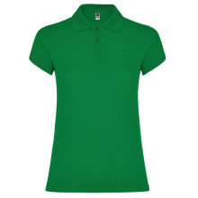 Поло женское Star Woman 200, TM Roly (tropical green)