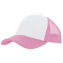 Кепка 3822 Trucker Mesh Cap White Pink (WH_PI)