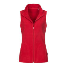 Жилет женский флисовый ST5110 Active Fleece Vest Women, красный 