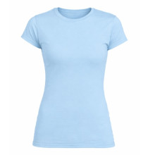 Футболка женская SoftStyle 153 (light blue) — Gildan