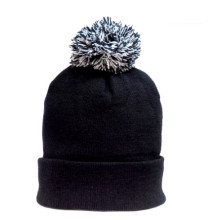 Шапка 4256 ACRYLIC BEANIE  черная 