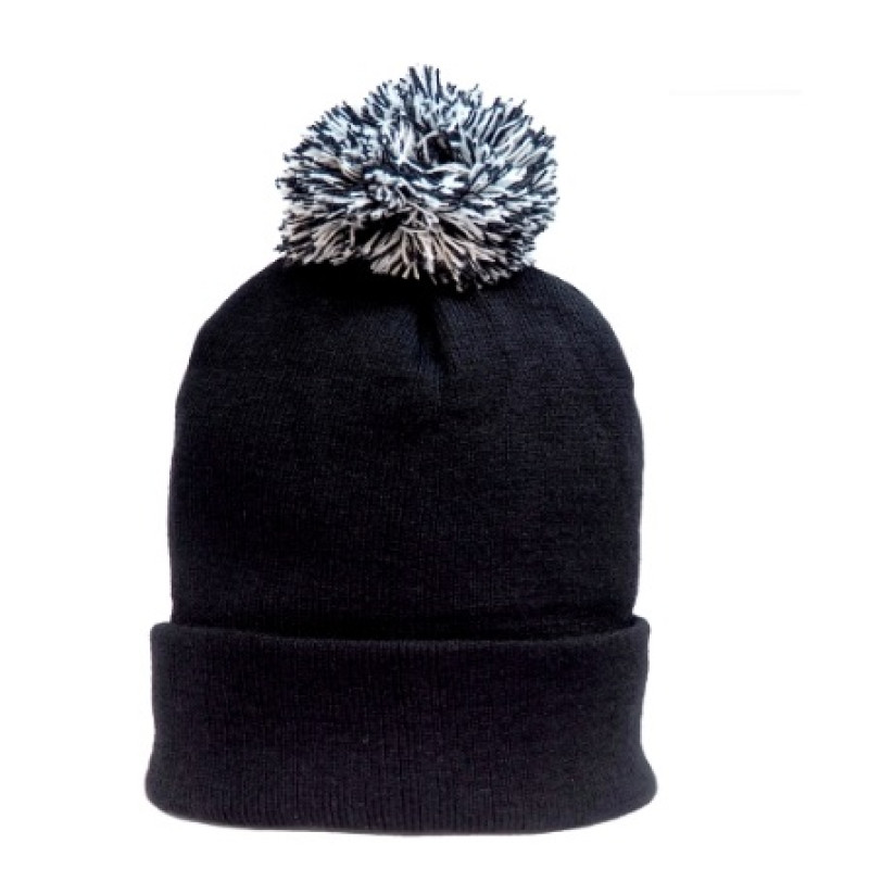 Шапка 4256 ACRYLIC BEANIE  черная 